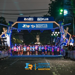 Race photo from SURABAYA ISOPLUS MARATHON 2026