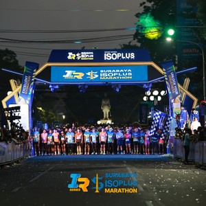 Race photo from SURABAYA ISOPLUS MARATHON 2026