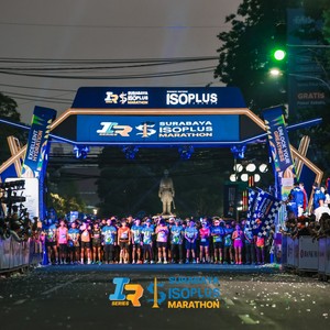 Race photo from SURABAYA ISOPLUS MARATHON 2026