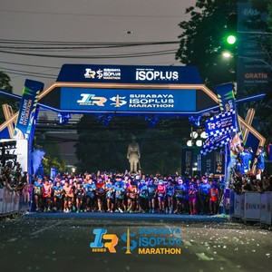 Race photo from SURABAYA ISOPLUS MARATHON 2026