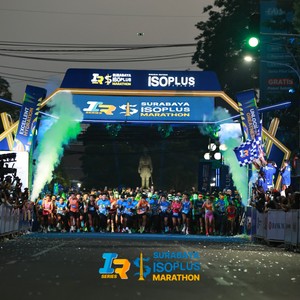 Race photo from SURABAYA ISOPLUS MARATHON 2026