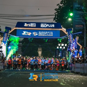 Race photo from SURABAYA ISOPLUS MARATHON 2026