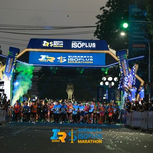 Race photo from SURABAYA ISOPLUS MARATHON 2026