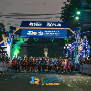 Race photo from SURABAYA ISOPLUS MARATHON 2026