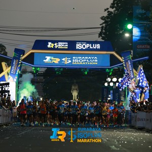 Race photo from SURABAYA ISOPLUS MARATHON 2026