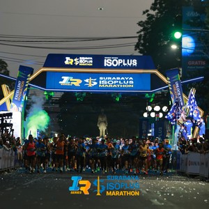 Race photo from SURABAYA ISOPLUS MARATHON 2026