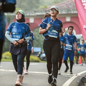 Race photo from BOGORUN 2026