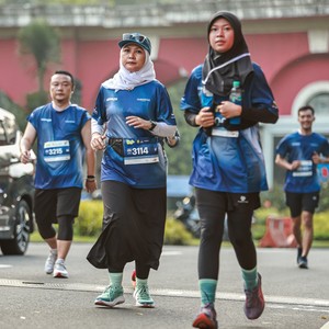 Race photo from BOGORUN 2026