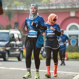 Race photo from BOGORUN 2026