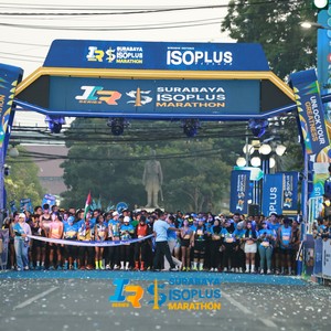 Race photo from SURABAYA ISOPLUS MARATHON 2026