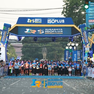 Race photo from SURABAYA ISOPLUS MARATHON 2026