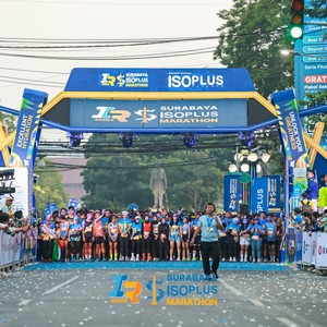 Race photo from SURABAYA ISOPLUS MARATHON 2026