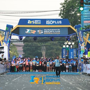 Race photo from SURABAYA ISOPLUS MARATHON 2026