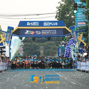 Race photo from SURABAYA ISOPLUS MARATHON 2026