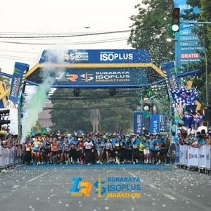 Race photo from SURABAYA ISOPLUS MARATHON 2026