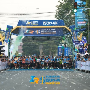 Race photo from SURABAYA ISOPLUS MARATHON 2026