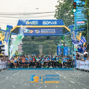 Race photo from SURABAYA ISOPLUS MARATHON 2026