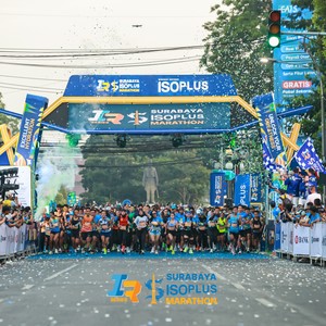 Race photo from SURABAYA ISOPLUS MARATHON 2026