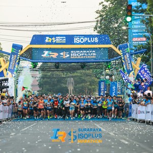 Race photo from SURABAYA ISOPLUS MARATHON 2026