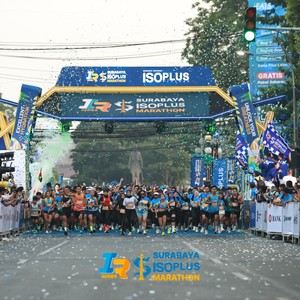 Race photo from SURABAYA ISOPLUS MARATHON 2026