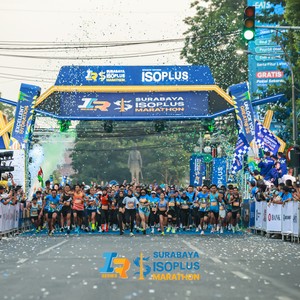 Race photo from SURABAYA ISOPLUS MARATHON 2026