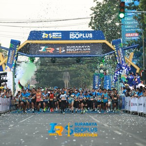 Race photo from SURABAYA ISOPLUS MARATHON 2026