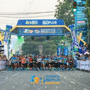 Race photo from SURABAYA ISOPLUS MARATHON 2026