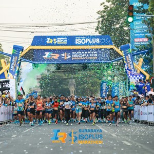 Race photo from SURABAYA ISOPLUS MARATHON 2026