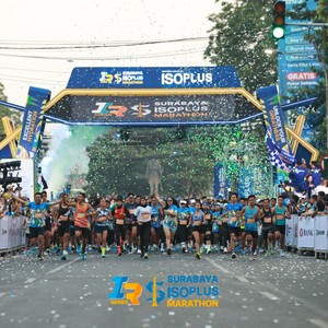 Race photo from SURABAYA ISOPLUS MARATHON 2026