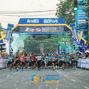 Race photo from SURABAYA ISOPLUS MARATHON 2026