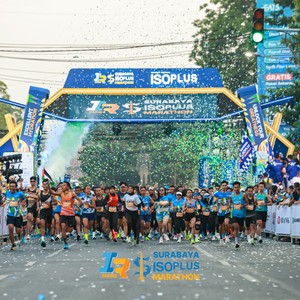 Race photo from SURABAYA ISOPLUS MARATHON 2026