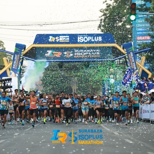 Race photo from SURABAYA ISOPLUS MARATHON 2026