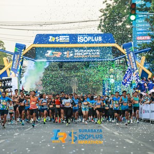 Race photo from SURABAYA ISOPLUS MARATHON 2026