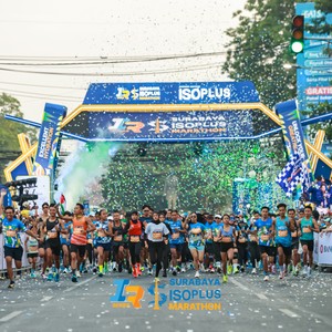Race photo from SURABAYA ISOPLUS MARATHON 2026