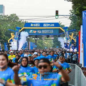 Race photo from SURABAYA ISOPLUS MARATHON 2026