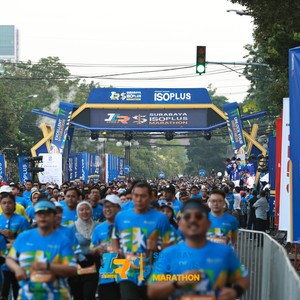 Race photo from SURABAYA ISOPLUS MARATHON 2026