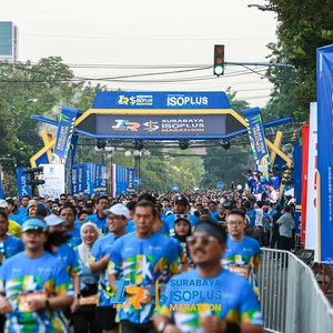 Race photo from SURABAYA ISOPLUS MARATHON 2026