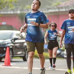 Race photo from BOGORUN 2026