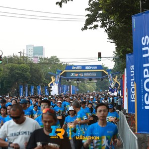 Race photo from SURABAYA ISOPLUS MARATHON 2026
