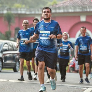 Race photo from BOGORUN 2026