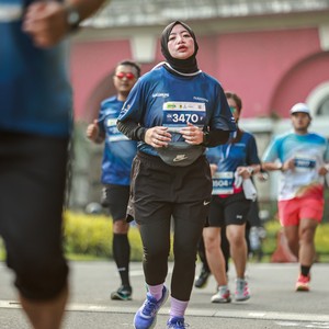 Race photo from BOGORUN 2026