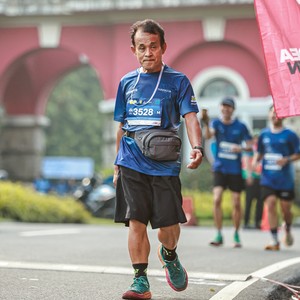 Race photo from BOGORUN 2026