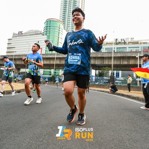 Race photo from ISOPLUS RUN 2026 - JAKARTA