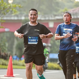 Race photo from BOGORUN 2026