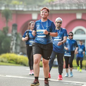 Race photo from BOGORUN 2026