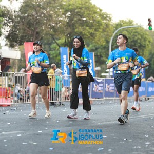 Race photo from SURABAYA ISOPLUS MARATHON 2026