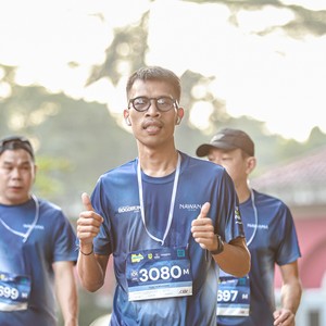 Race photo from BOGORUN 2026