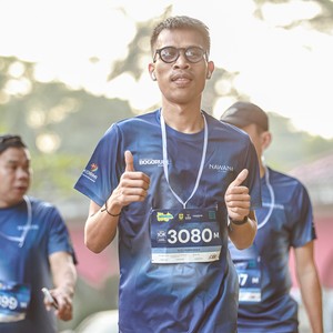 Race photo from BOGORUN 2026