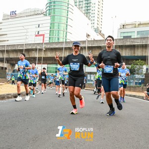 Race photo from ISOPLUS RUN 2026 - JAKARTA