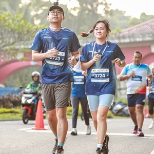 Race photo from BOGORUN 2026